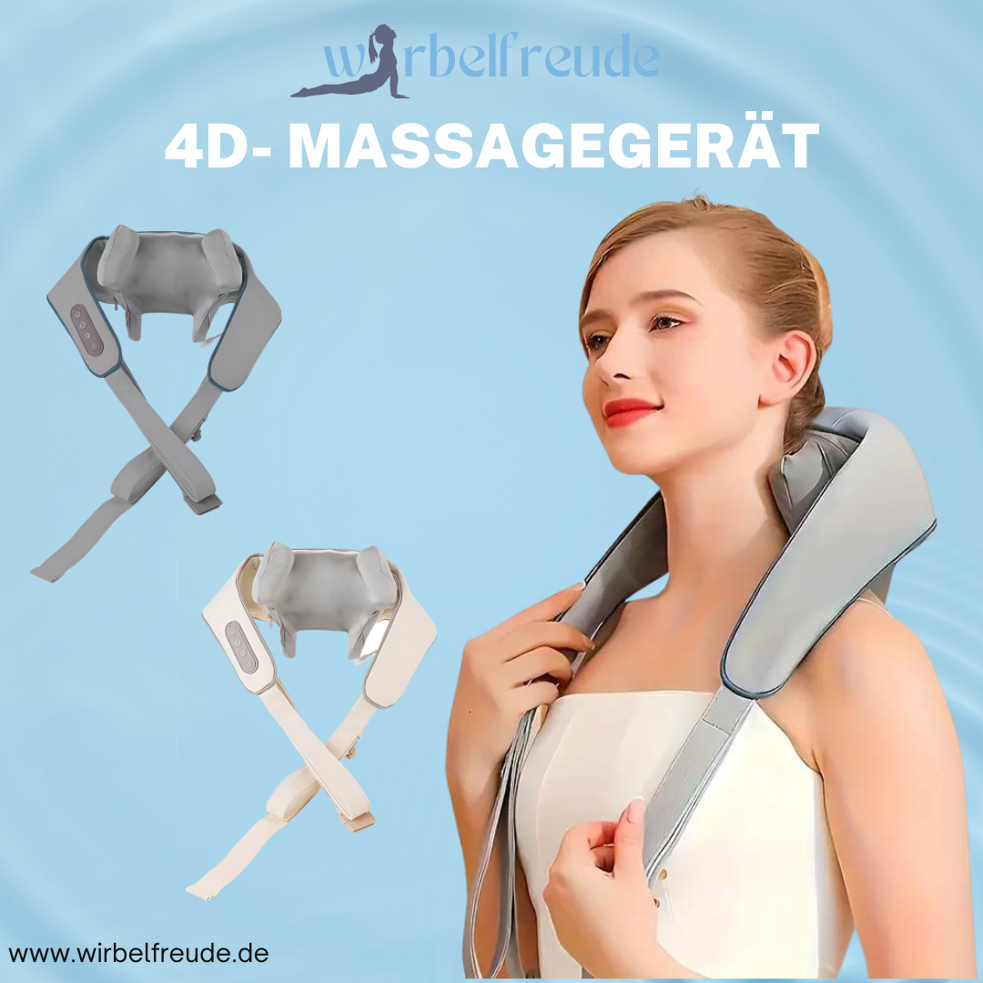 Wirbelfreude ShiatsuTouch Pro - Intelligentes 5D Massagegerät